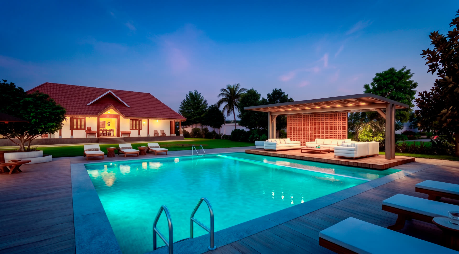 SVN Resort at dusk